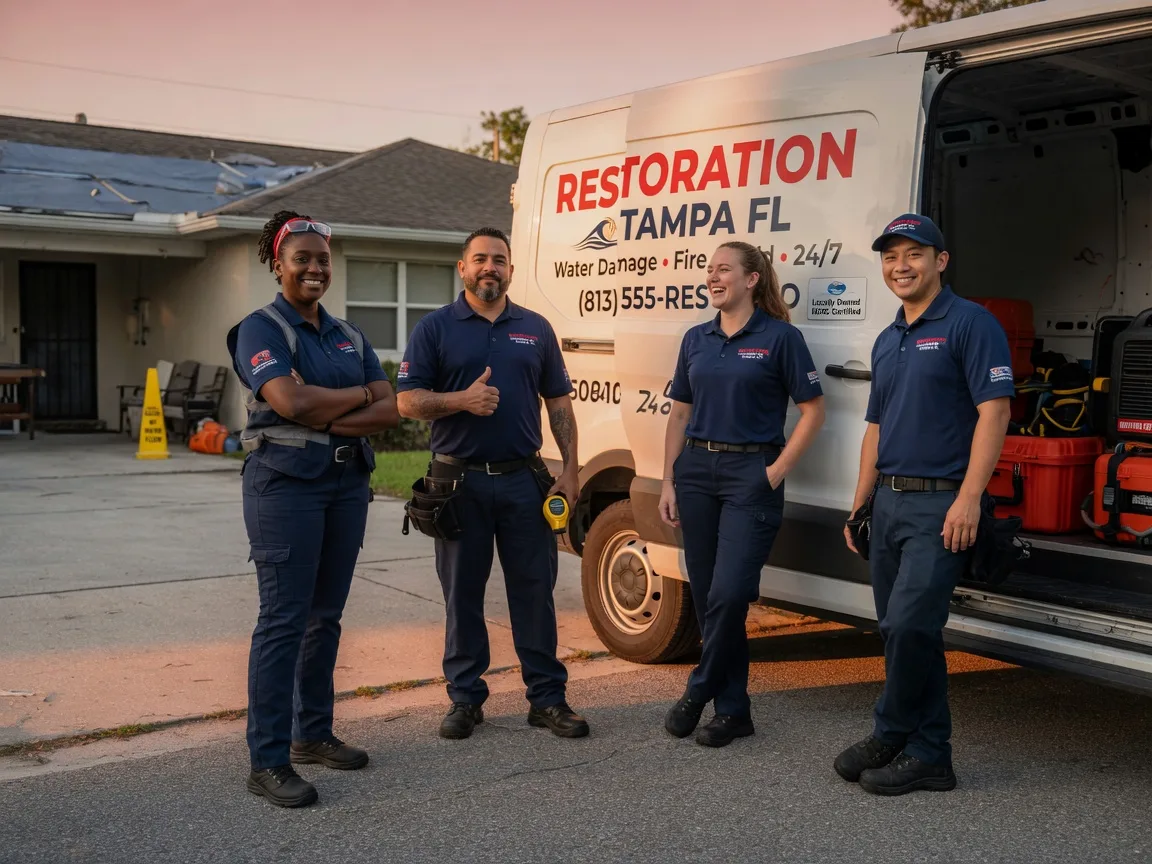 Water Damage Restoration company in Amory, MS